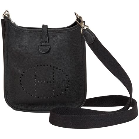 hermes evelyne black mini|hermes evelyne bag discontinued.